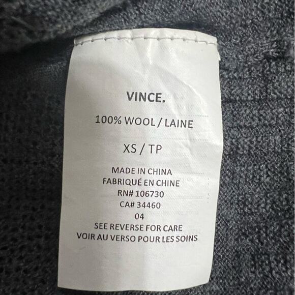 Vince Engineered Mesh CrewNeck Sweater Size Extra Small XS - Picture 7 of 8